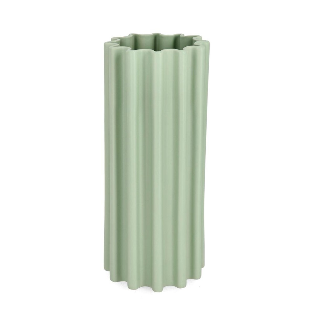VASO HOLAF CILINDRO VERDE ACQUA D11.58XH27
